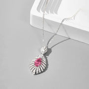 Larmes de Lumière — 925 Sterling Silver CZ Diamond Droplet Necklace