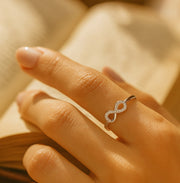 Sezelini Étoile 8 – 925 Sterling Silver Lucky Ring