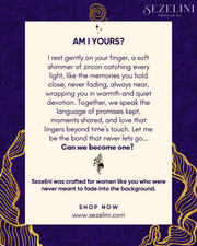 Alzéra — 925 Sterling Silver Adjustable Zircon Open Rings