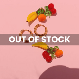 Frutta Viva — 24K Gold Plated Fruit Drop Earrings