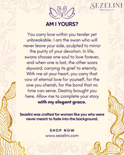 Cygne d’Amour — 925 Sterling Silver Swan Necklace