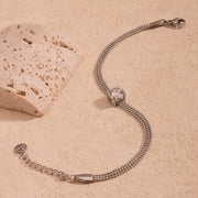 Golden Axis — 14K Gold Plated Geometric Bracelet