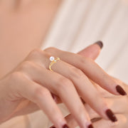 Coeur Blanc – Premium White Ring