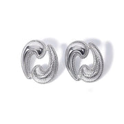 Oraviva — 18K Gold Plated Water Droplet Ear Studs