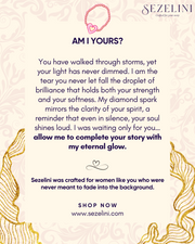 Larmes de Lumière — 925 Sterling Silver CZ Diamond Droplet Necklace