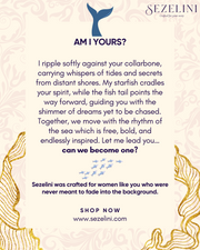 Aqualure —  925 Sterling Silver Starfish & Fish Tail Motifs Necklace