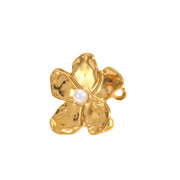 L’Or Botanique — Golden Garden Ring in 18K Gold Finish