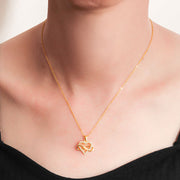 Amour Infini — 925 Sterling Silver Infinity Pendant Necklace