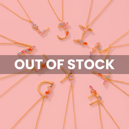 Whisper — 925 Sterling Silver Alphabet Necklace