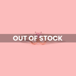 Cœur Infini Rosé — 925 Sterling Silver Pink Heart Ring