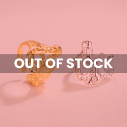 Martelune — 925 Sterling Silver Hammered Open Ring