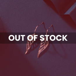 Aurévola —  925 Sterling Silver Wing Drop Earrings