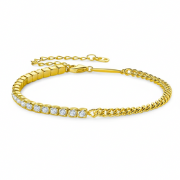 Luminara — GRA Certified D Color Moissanite Tennis Bracelet